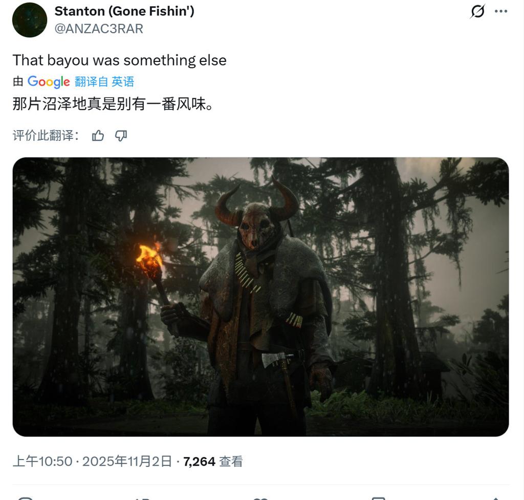 玩家怀念《荒野大镖客2》恐怖沼泽 希望《GTA6》也能加入恐怖元素