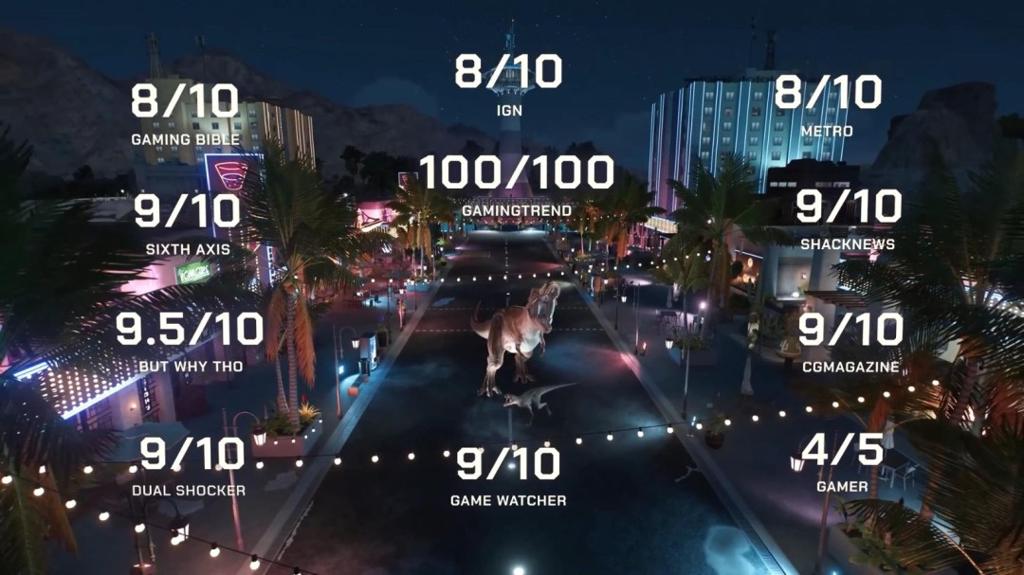 《侏罗纪世界：进化3》媒体赞誉片 值得一玩