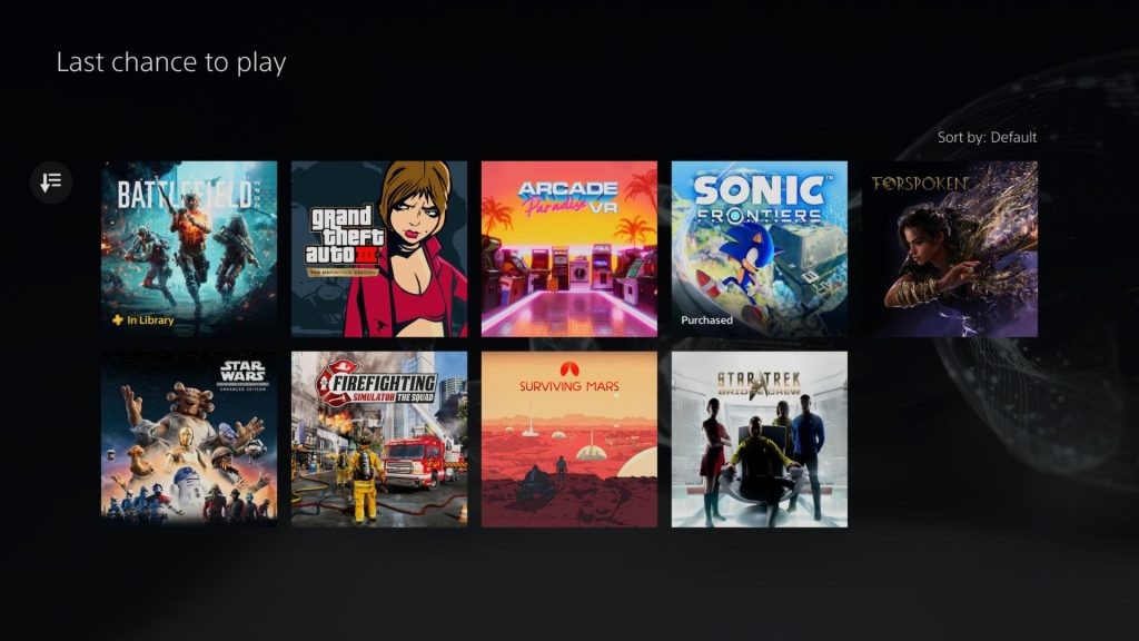 PS Plus十二月移除游戏名单公布：《GTA3》《战地2042》等