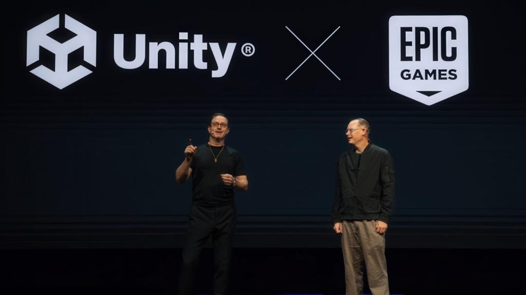 Unity与Epic突然“牵手” 两大游戏引擎巨头宣布合作