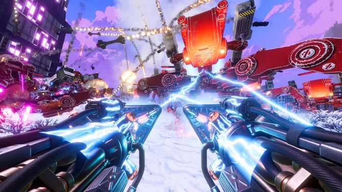 《Slyders》登陆Steam 无主之地风格生存射击