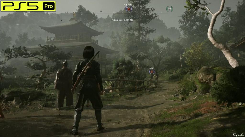 《刺客信条：影》PS5 Pro和Switch 2画面对比