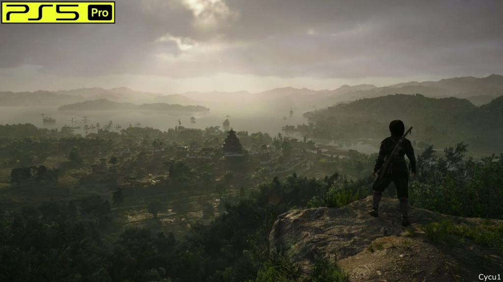 《刺客信条：影》PS5 Pro和Switch 2画面对比