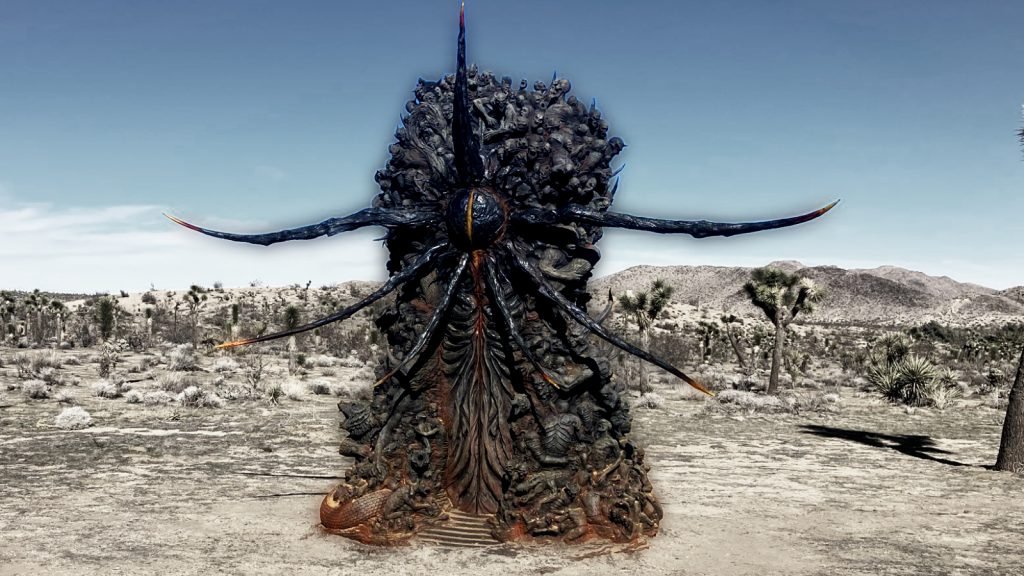 TGA沙漠雕像成谜 《暗黑》《战神》猜想均被官方否认