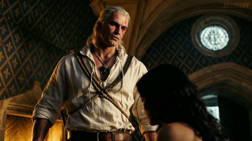 厉害！这可能是你见过的最震撼的《巫师3》AI重制