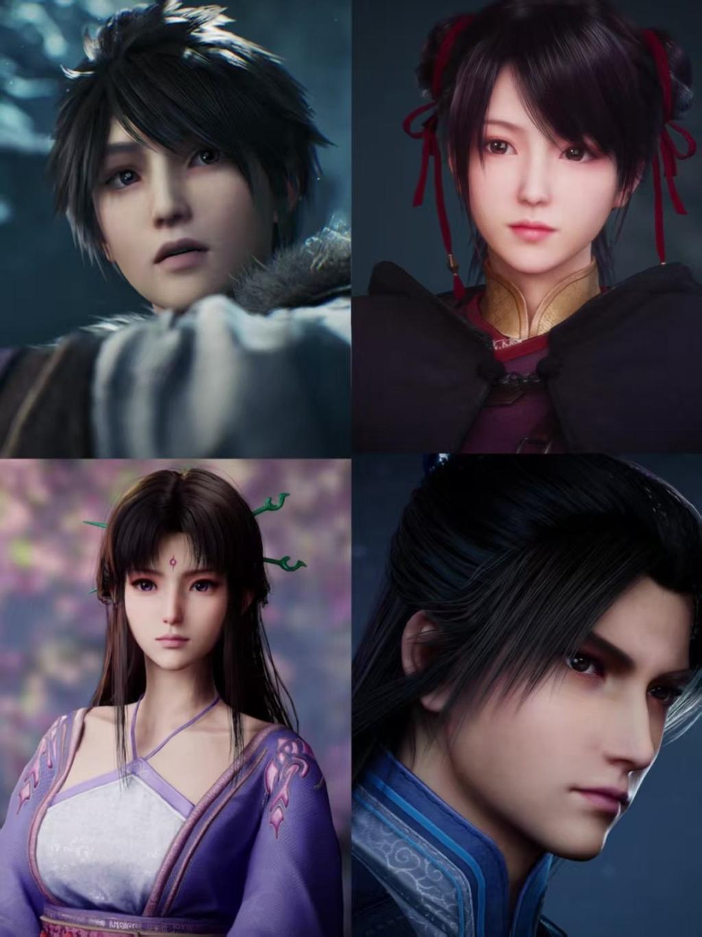 《仙剑4重制版》主角团与原版对比 柳梦璃更美了