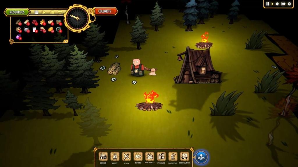 《Light Up the Dark》新预告 饥荒画风环世界？