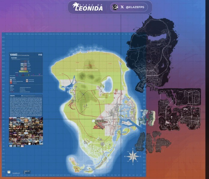 《GTA6》地图规模再引热议 这次真大到离谱了？