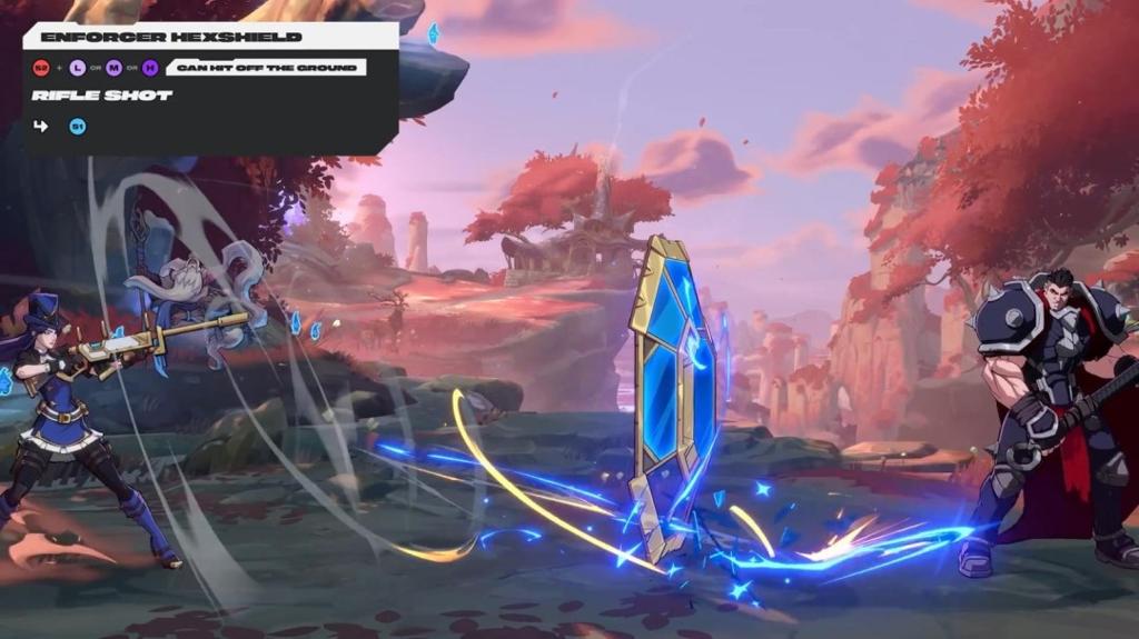 免费格斗游戏《2XKO》凯特琳角色预告和招式概览