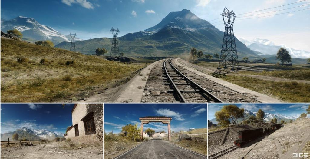 《战地6》第二赛季新地图截图  4代地图格尔木铁路未来将回归