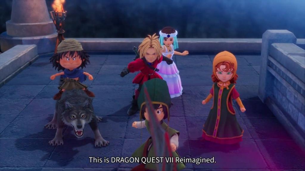 冒险日志第二部分！《勇者斗恶龙7：重制版》全新预告发布