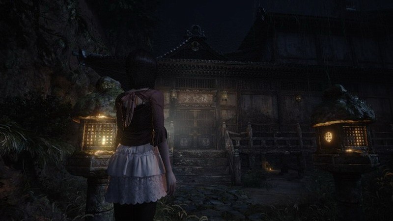 《零红蝶：重制版》新截图公布 女主面对恐怖女鬼