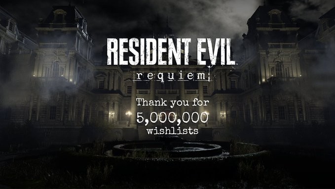发售前三周！《生化危机9：安魂曲》全球愿望单突破500万