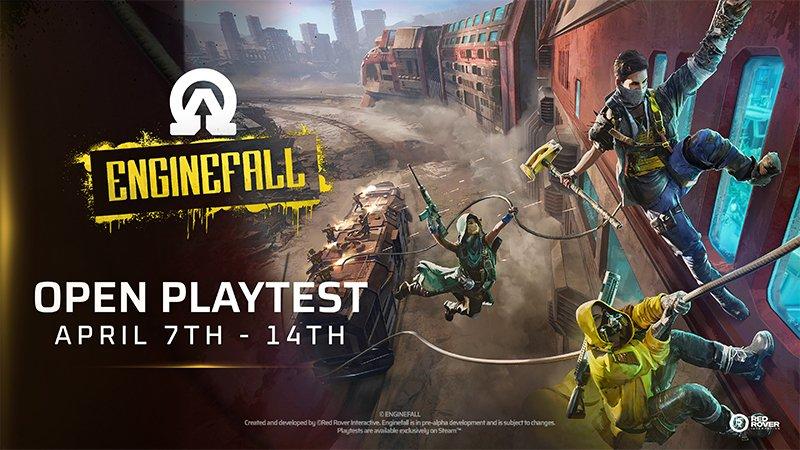 《引擎坠落》4月7日公测 末日巨型列车建造射击