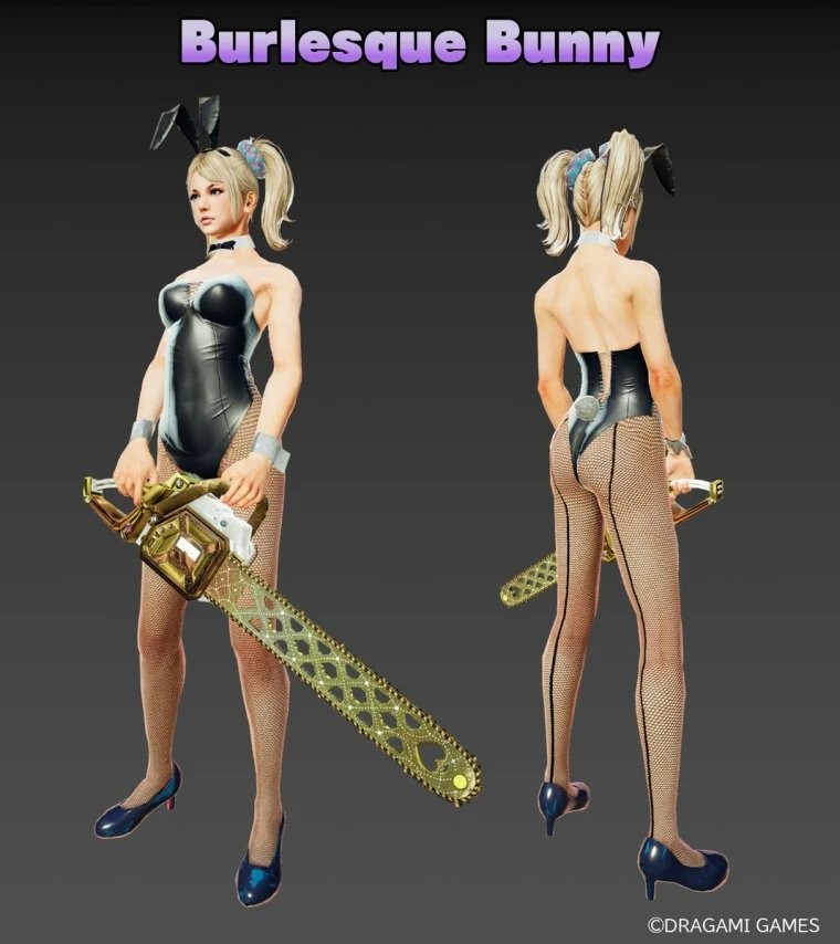 《电锯甜心RePOP》发布性感兔女郎服装更新