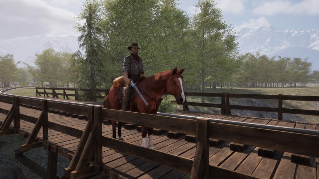 西部题材开放世界生存建造冒险游戏《边境传奇》公布