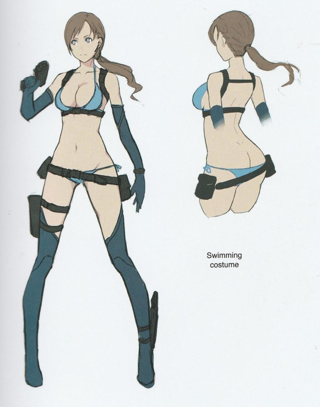 《生化危机》吉尔多款废弃服装 展示曼妙曲线