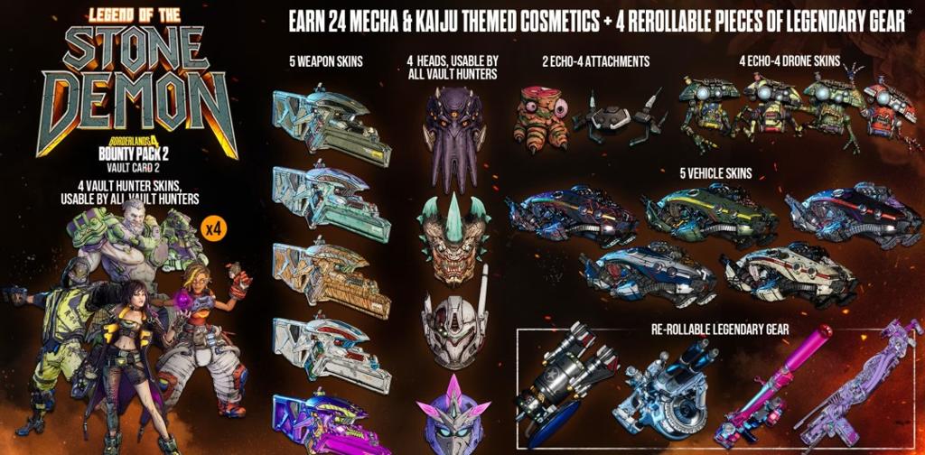 《无主之地4》赏金包2 2月26日上线 新增珠光级稀有装备