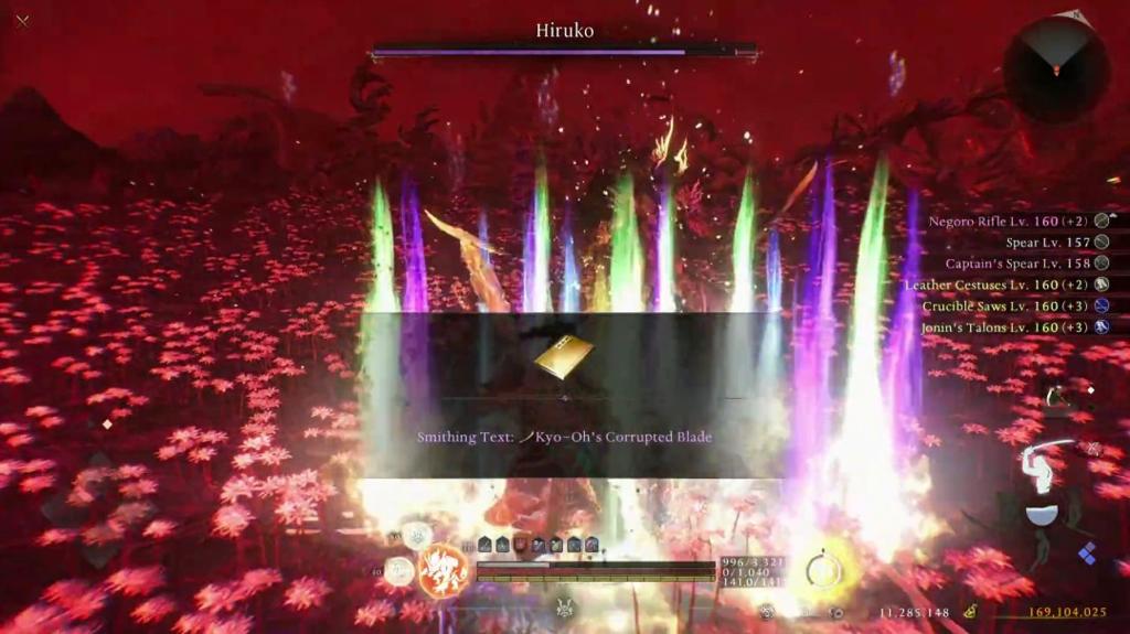 《仁王3》二周目 国外玩家一击干掉最终Boss