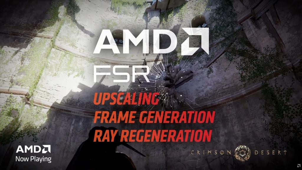 《红色沙漠》将是第二款支持AMD Redstone光线重建的游戏