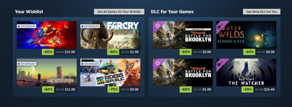 V社在测试版更新Steam主页 更简洁更现代更具动态感！