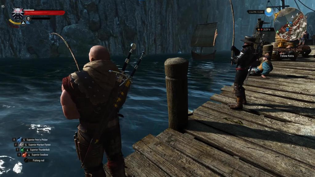 《巫师3》多人在线MOD发布2.0版本 可和其他玩家交易