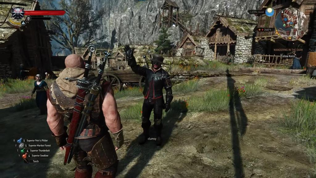 《巫师3》多人在线MOD发布2.0版本 可和其他玩家交易