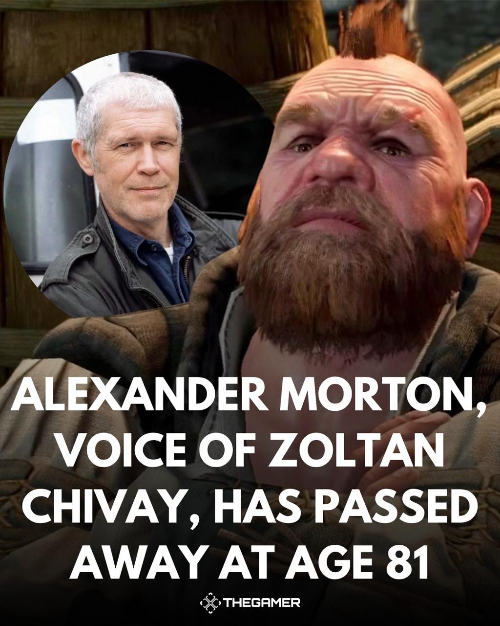 《巫师3》矮人卓尔坦·齐瓦配音演员去世 享年81岁