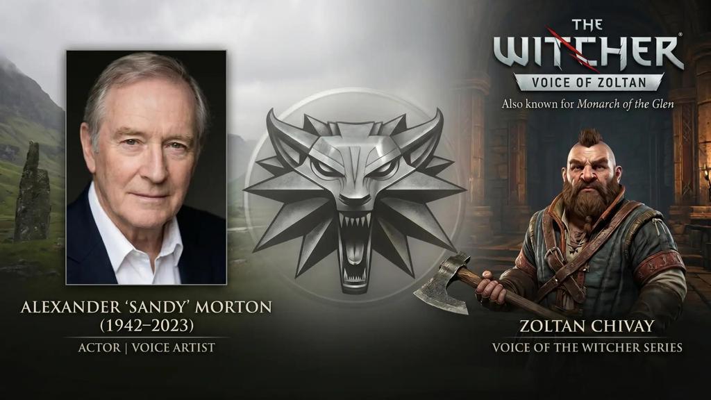《巫师3》矮人卓尔坦·齐瓦配音演员去世 享年81岁