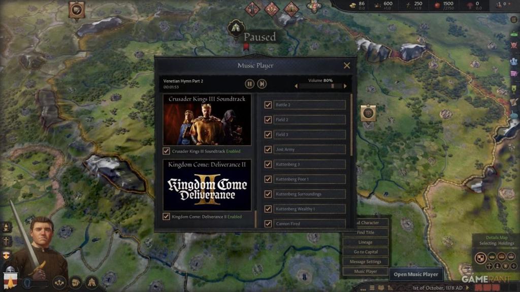 《十字军之王3》x《天国：拯救2》双向联动上线 亨利加入中世纪大战略世界