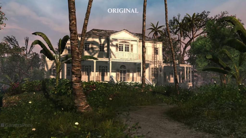 《刺客信条：黑旗 记忆重置》最高需RTX 4090 新旧版画面对比视频