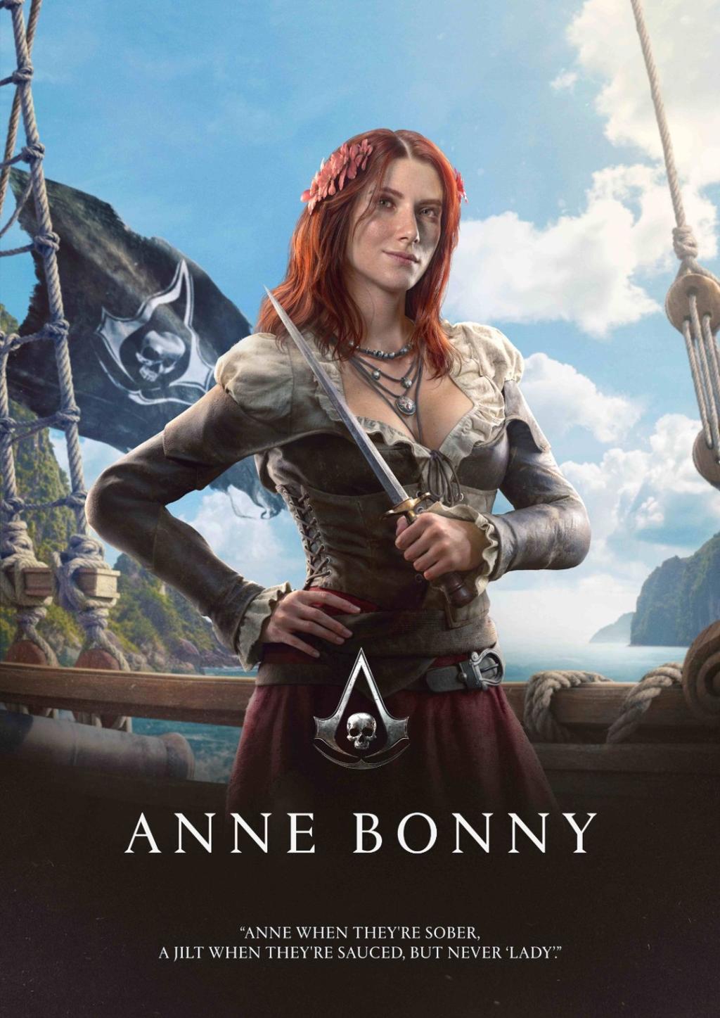 《刺客信条：黑旗 记忆重置》人物立绘公布＆开发者访谈！