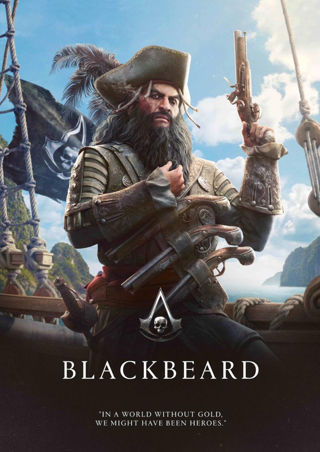 《刺客信条：黑旗 记忆重置》人物立绘公布＆开发者访谈！