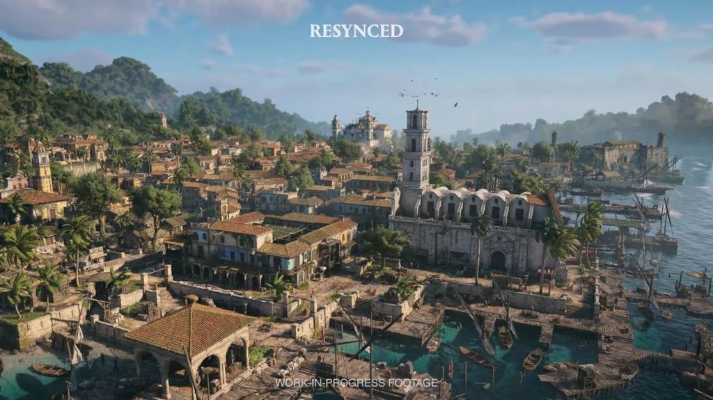 《刺客信条：黑旗 记忆重置》最高需RTX 4090 新旧版画面对比视频