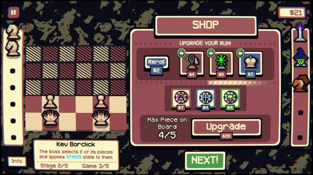 《千棋百计》登陆Steam 肉鸽国际象棋战斗冒险