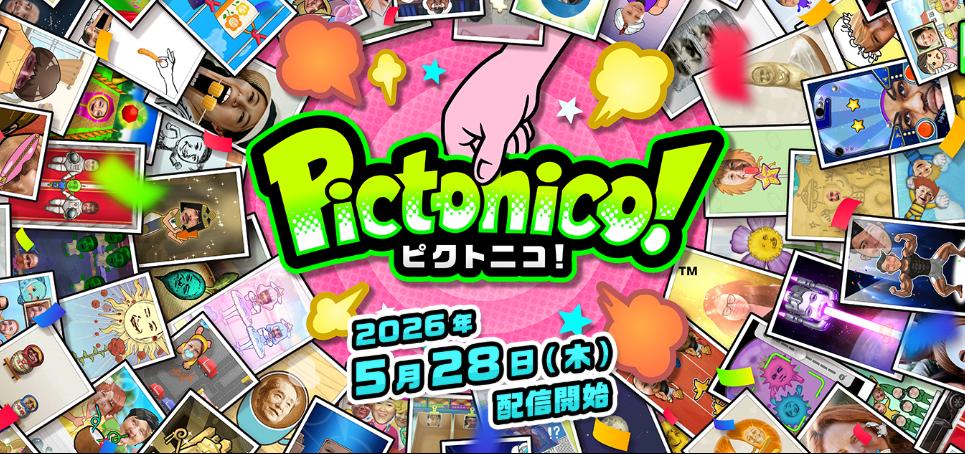 任天堂公布神秘应用《Pictonico! 》用照片游玩海量迷你游戏