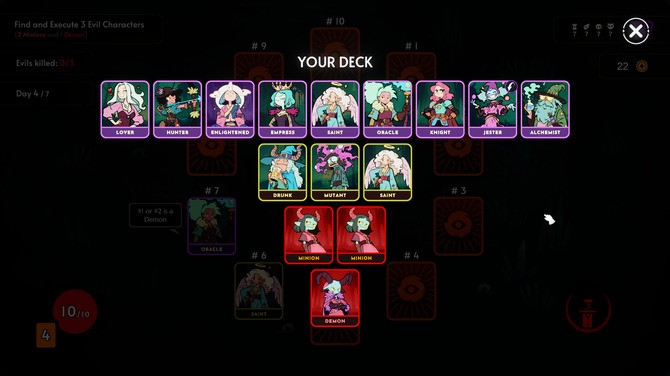 《Demon Bluff》愿望单突破15万卡牌战斗狼人游戏