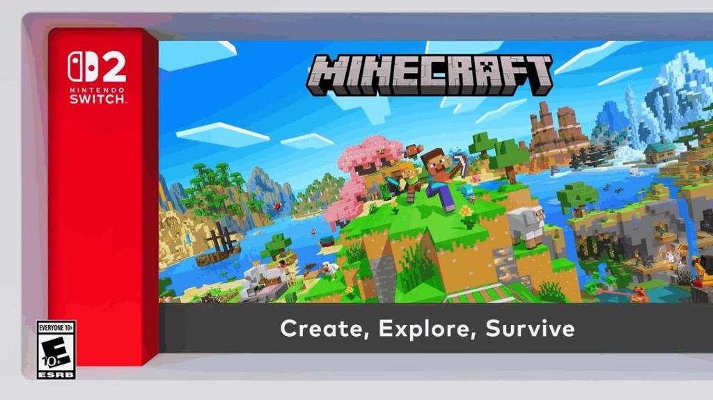 《我的世界》登陆Switch 2预告发布！画质全面升级
