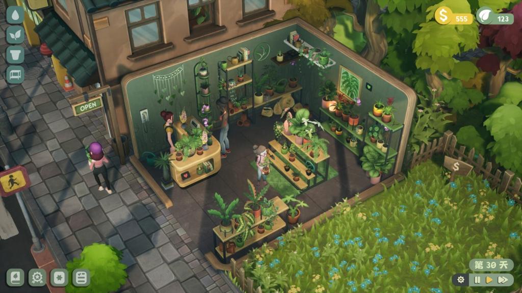 治愈系店铺经营游戏《绿植小筑》7月30日发售