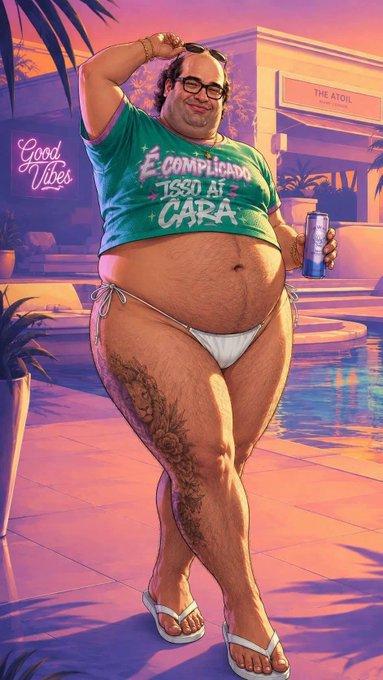 网友恶搞《GTA6》封面女郎 春丽、蒂法、艾达王版本出现