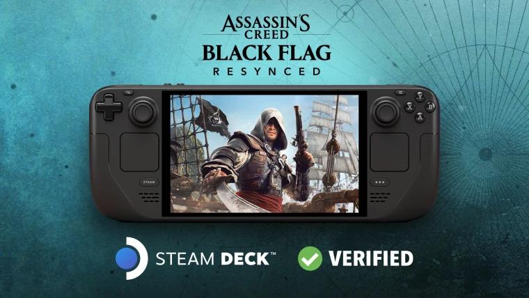 《刺客信条：黑旗 记忆重置》获Steam Deck验证！光追全平台可用