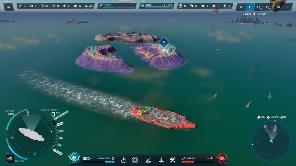 肉鸽殖民地管理游戏《巨舰蓝星》公布 登陆PC平台