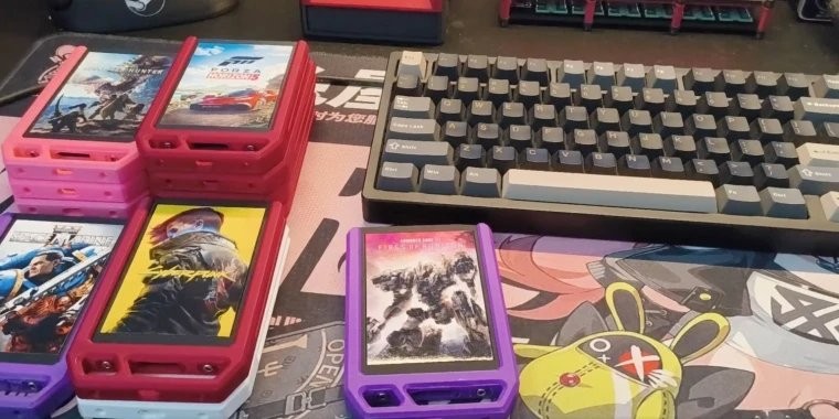 索尼不做自己做！玩家DIY将Steam游戏打造成实体卡带 每个7欧元