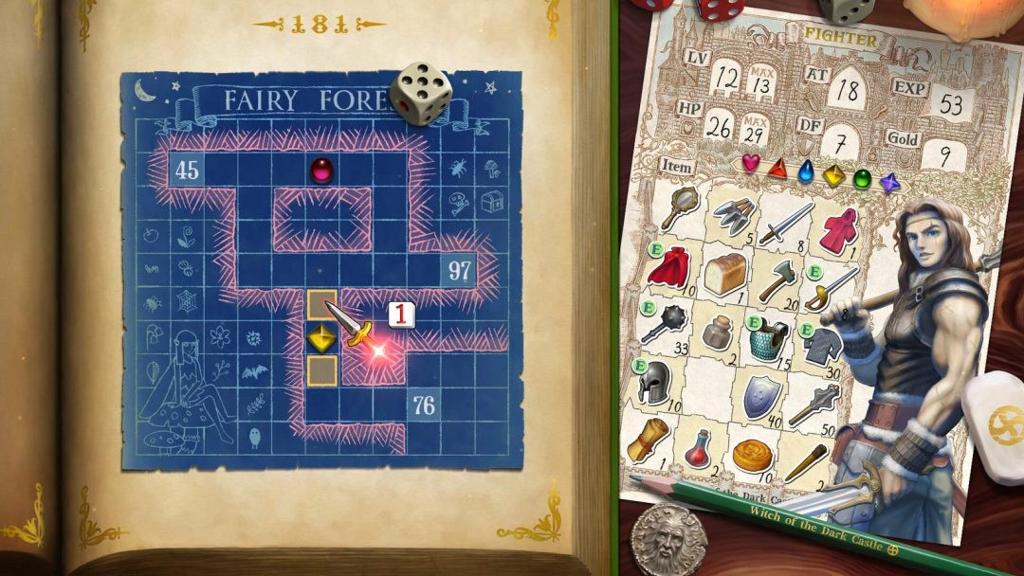《真理谭：黑暗城堡的女巫》登陆Steam 书页奇幻冒险ADV