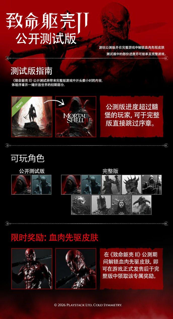 《致命躯壳2》免费BETA公测现已在主机平台开启