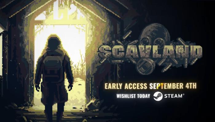 《Scavland》9月5日抢先体验 俯视角末世生存冒险