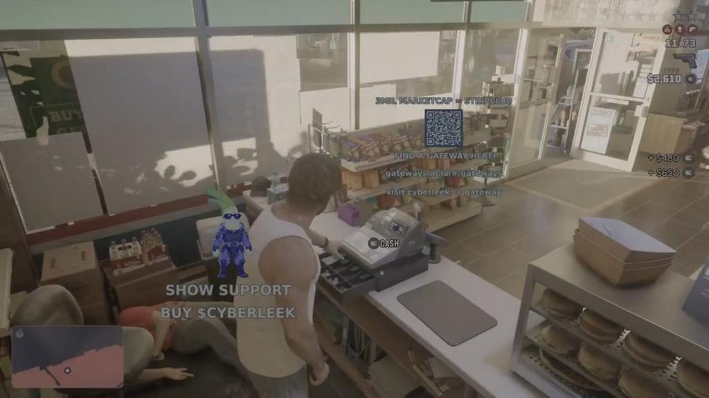 《GTA6》第七个视频泄露 杰森开超跑抢劫