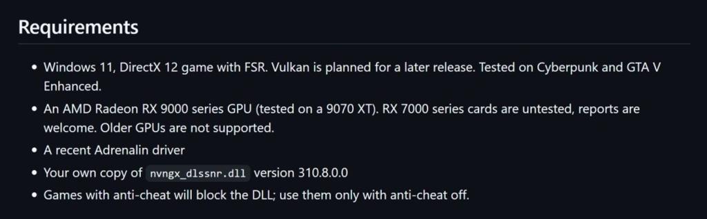 国外Modder成功让RX 9070 XT运行DLSS 5
